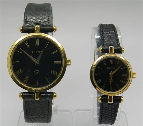 gucci his and her watches|original Gucci watches for women.